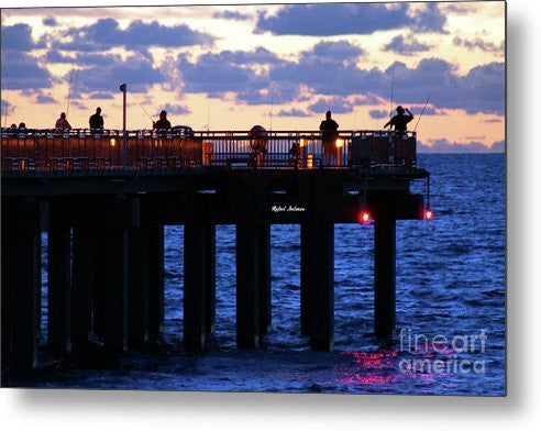 Metal Print - Early Fishing