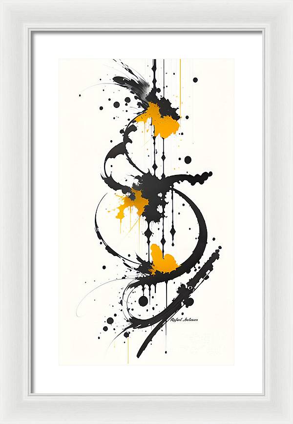 Elegance Unveiled - Framed Print