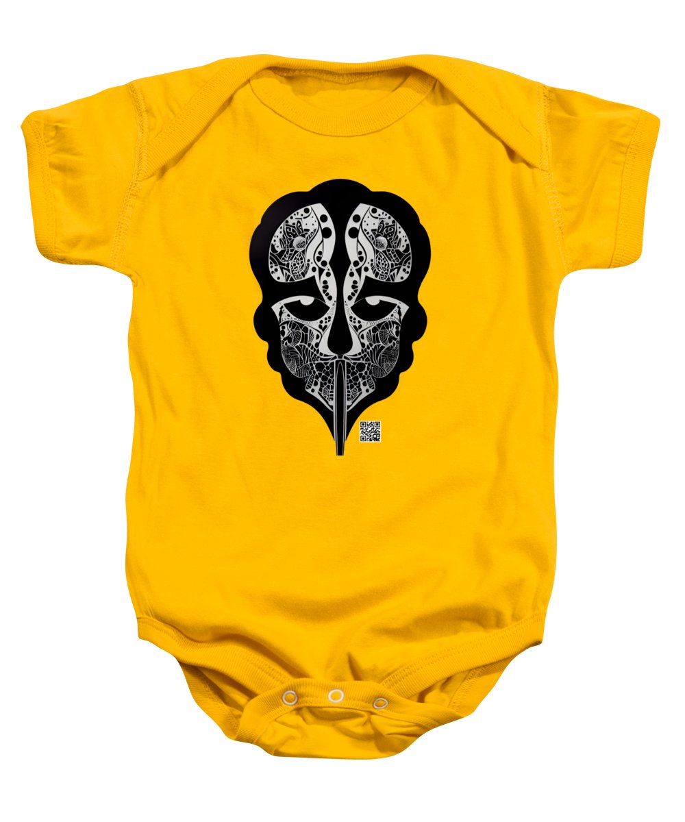 Enigmatic Skull - Baby Onesie