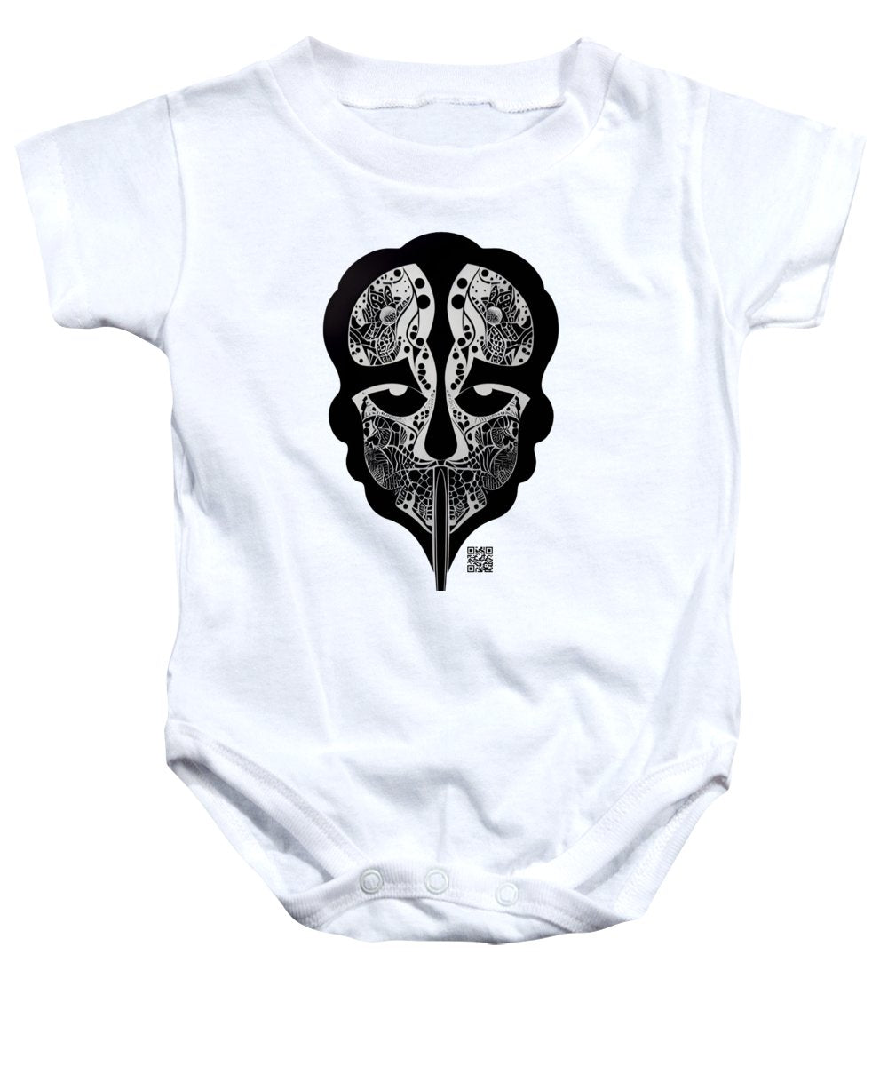 Enigmatic Skull - Baby Onesie