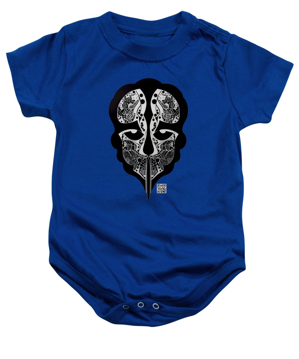 Enigmatic Skull - Baby Onesie