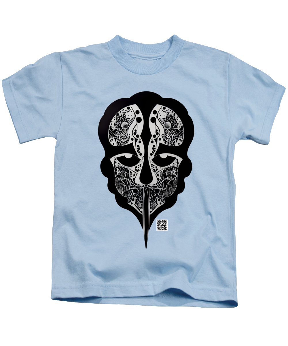 Enigmatic Skull - Kids T-Shirt