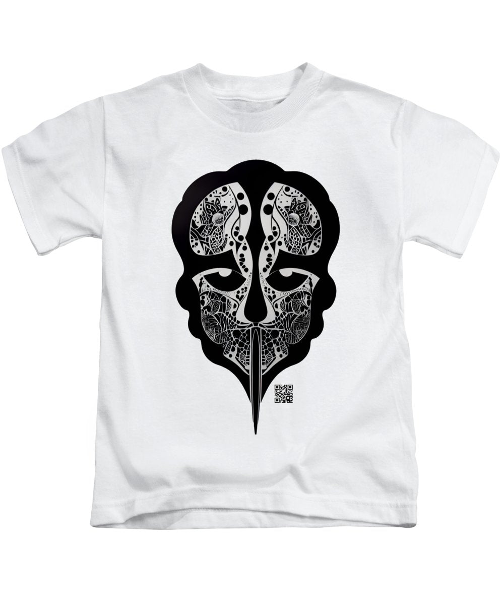 Enigmatic Skull - Kids T-Shirt