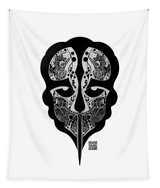 Enigmatic Skull - Tapestry