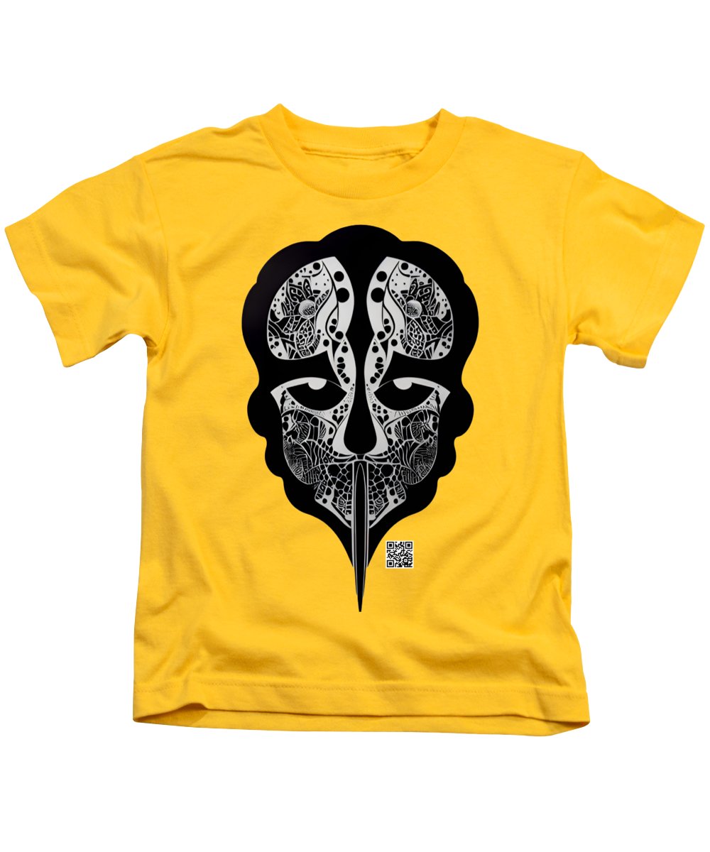 Enigmatic Skull - Kids T-Shirt