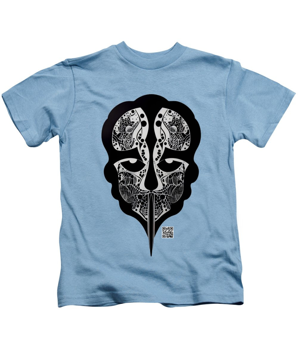 Enigmatic Skull - Kids T-Shirt