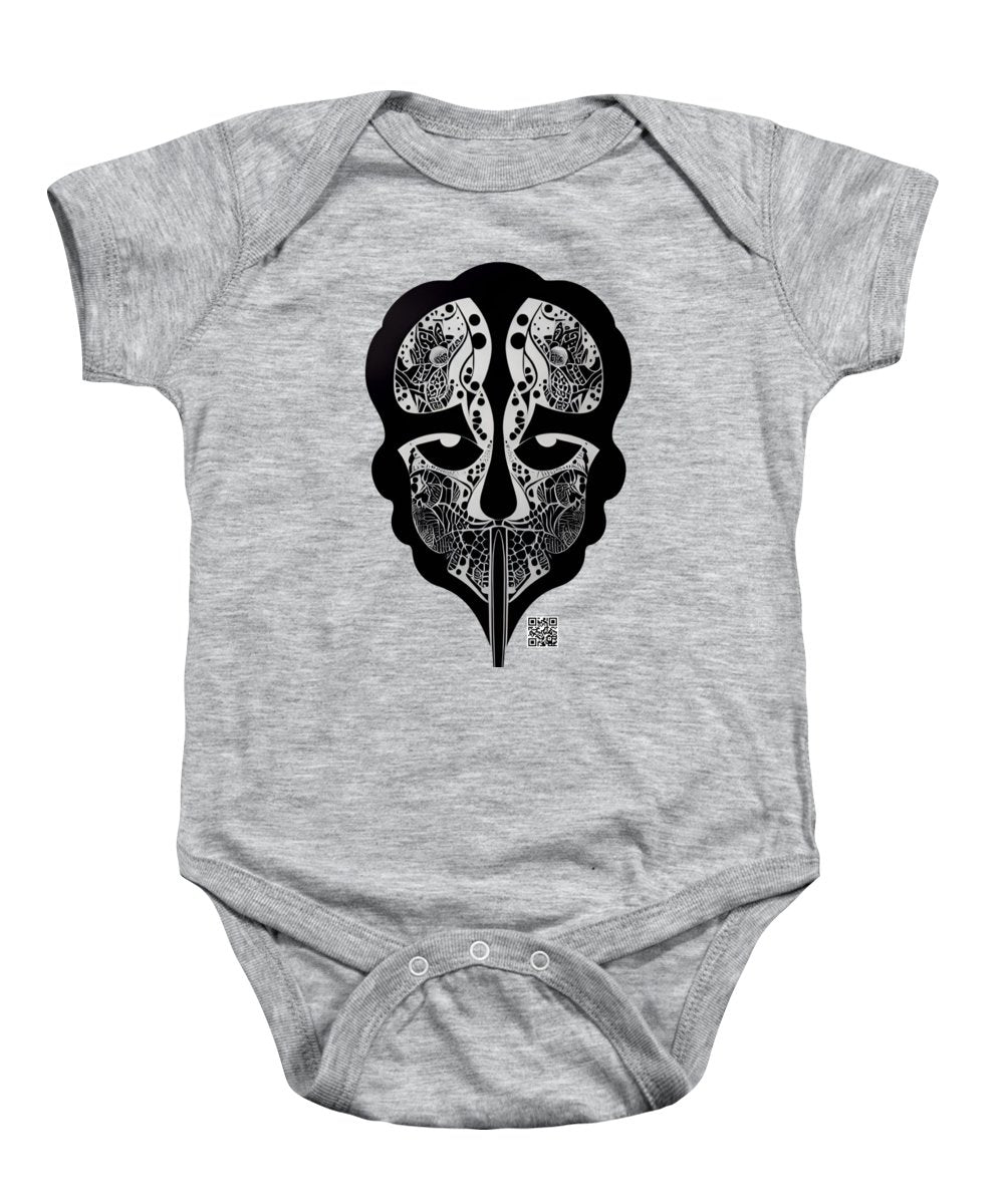 Enigmatic Skull - Baby Onesie