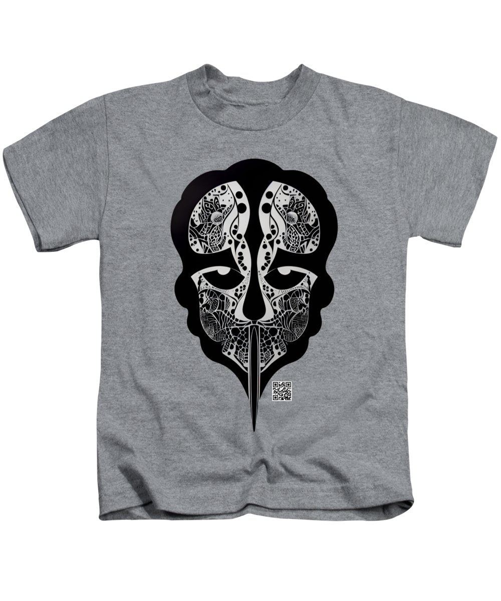 Enigmatic Skull - Kids T-Shirt