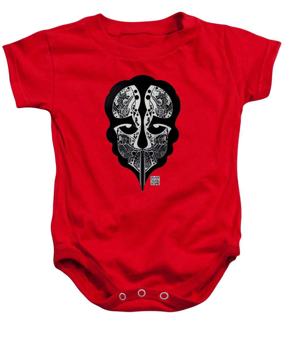 Enigmatic Skull - Baby Onesie