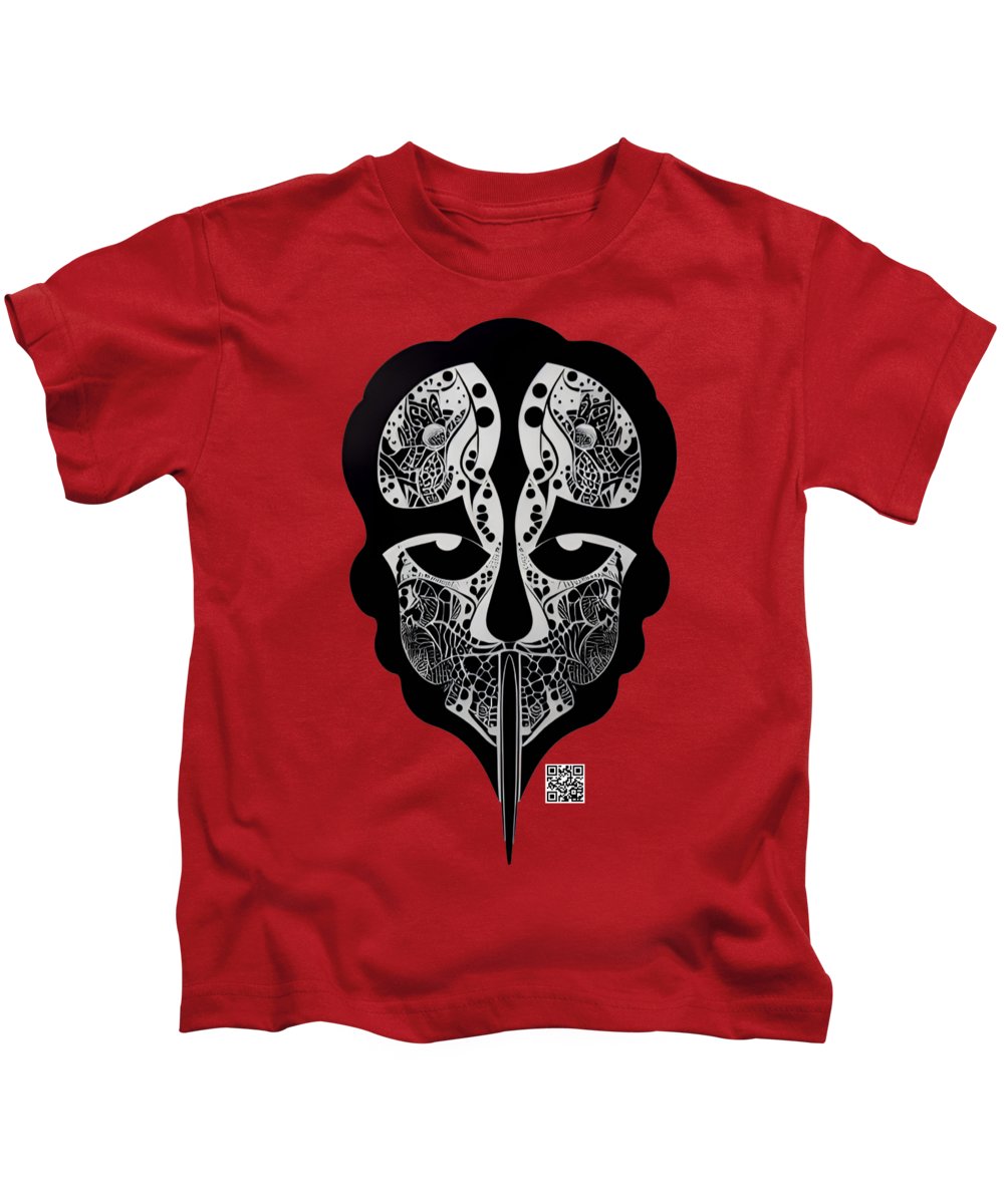 Enigmatic Skull - Kids T-Shirt