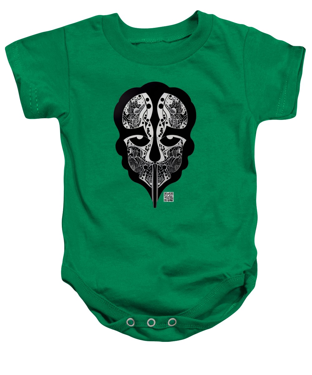 Enigmatic Skull - Baby Onesie