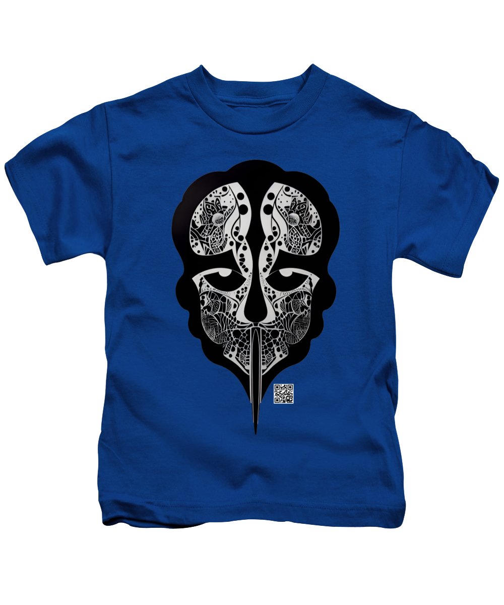 Enigmatic Skull - Kids T-Shirt