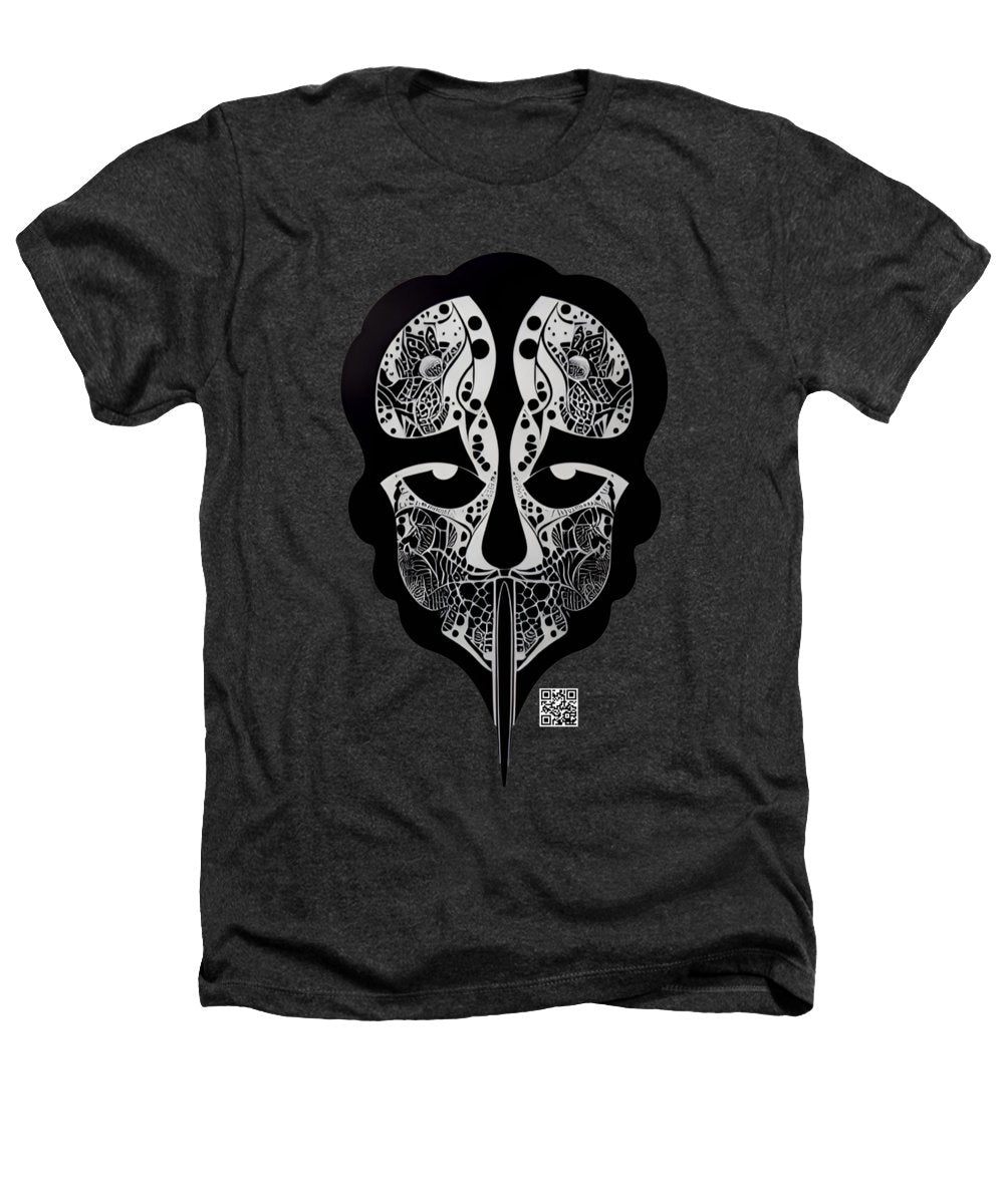Enigmatic Skull - Heathers T-Shirt
