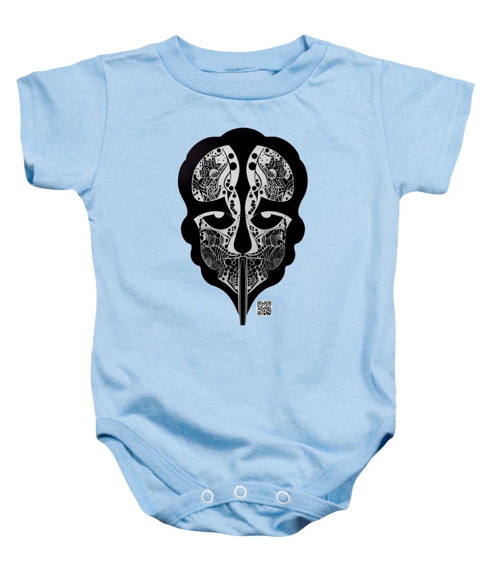 Enigmatic Skull - Baby Onesie