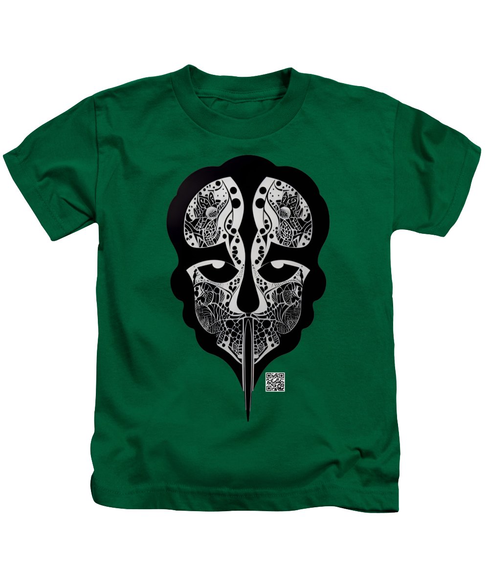Enigmatic Skull - Kids T-Shirt