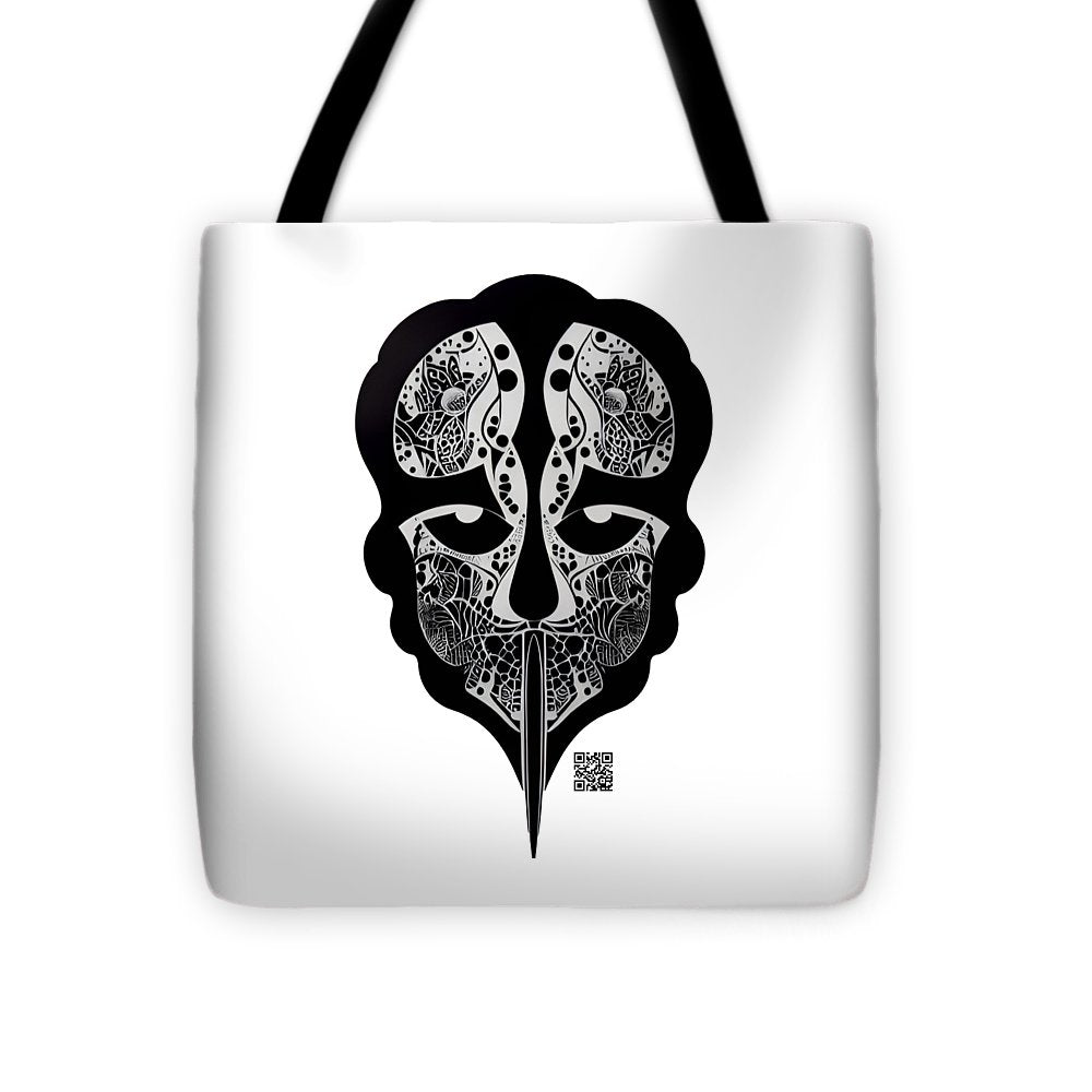 Enigmatic Skull - Tote Bag