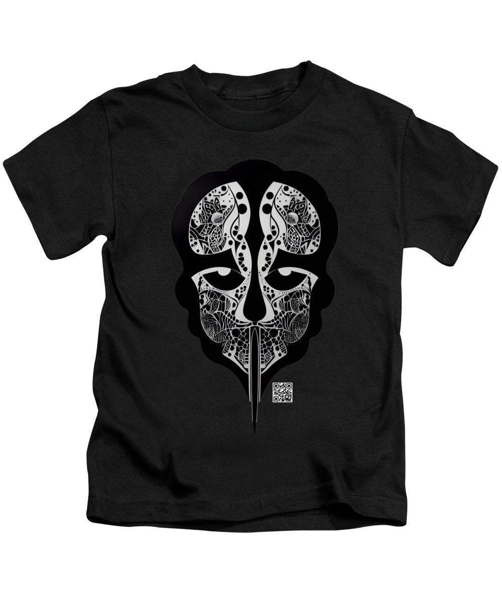 Enigmatic Skull - Kids T-Shirt