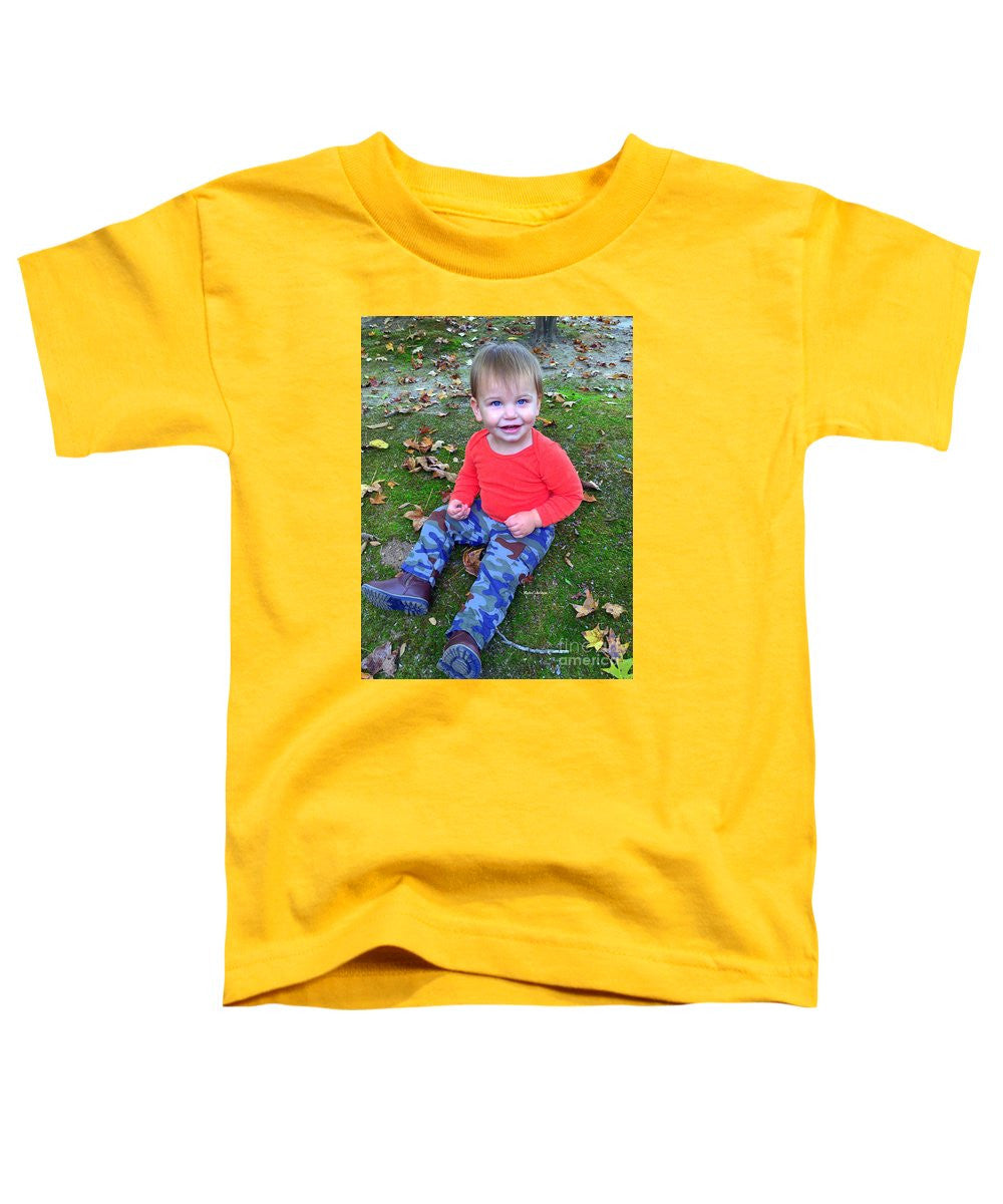 Toddler T-Shirt - Enjoying The Fall