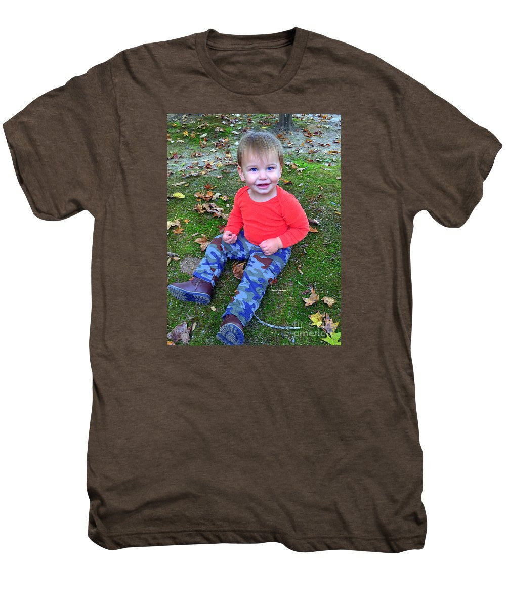 Men's Premium T-Shirt - Enjoying The Fall