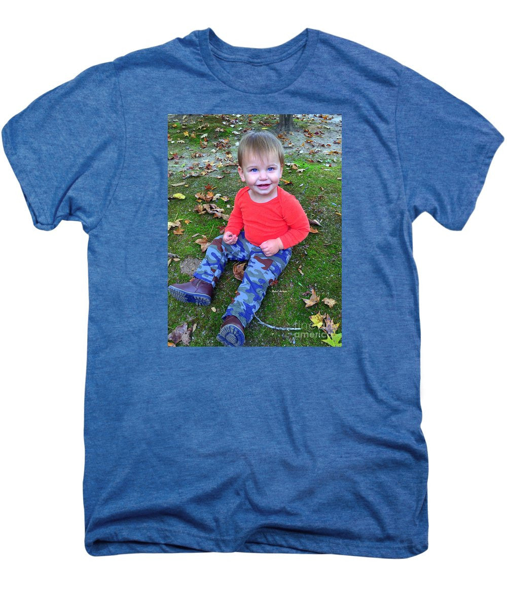 Men's Premium T-Shirt - Enjoying The Fall