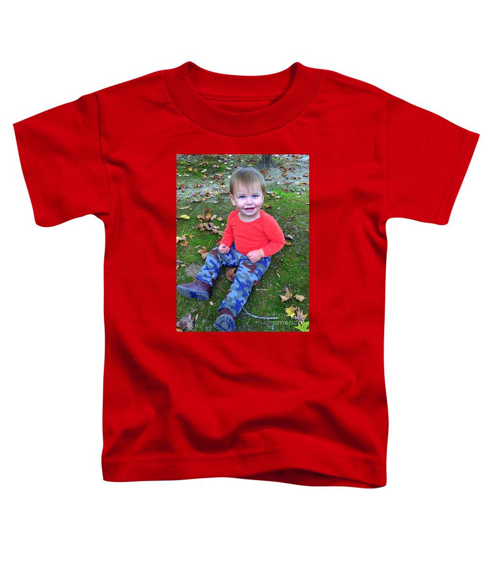 Toddler T-Shirt - Enjoying The Fall