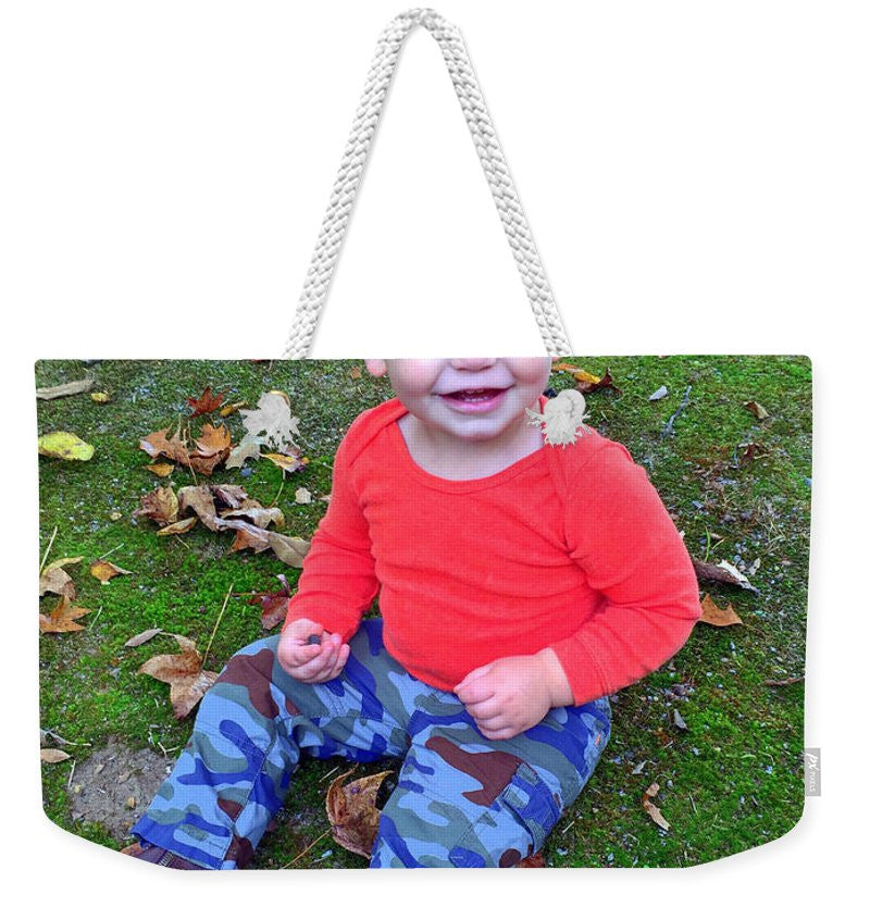 Weekender Tote Bag - Enjoying The Fall