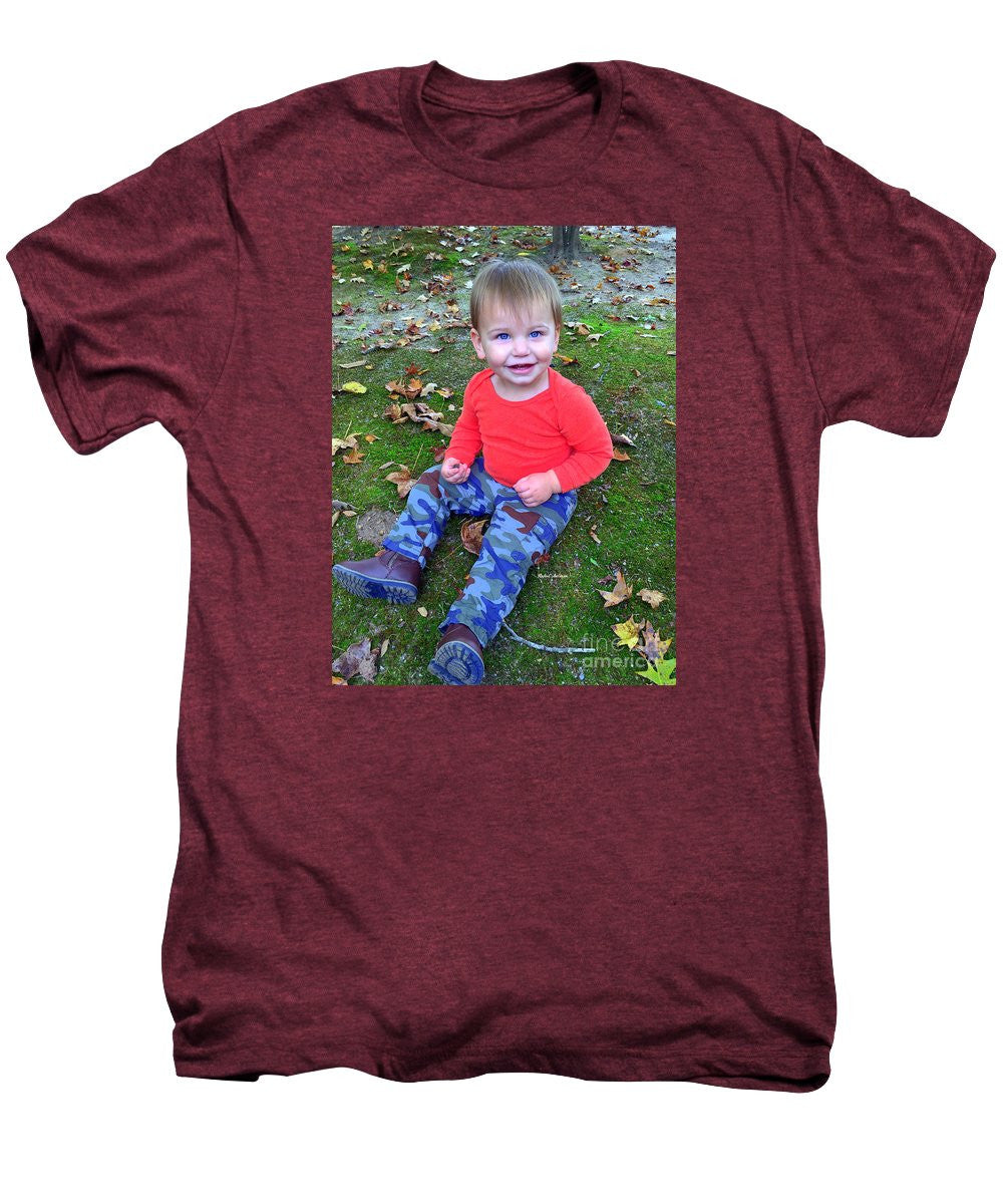 Men's Premium T-Shirt - Enjoying The Fall