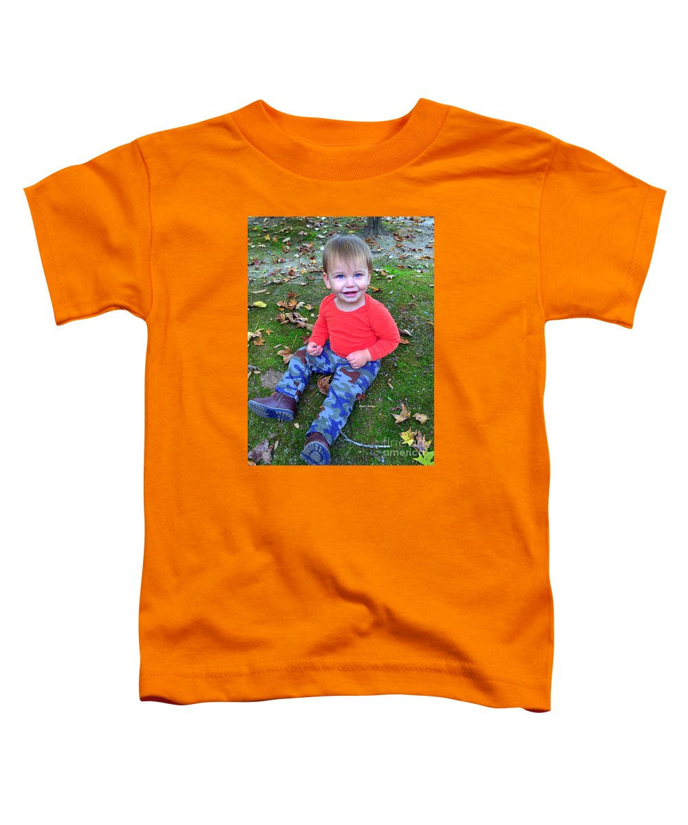 Toddler T-Shirt - Enjoying The Fall