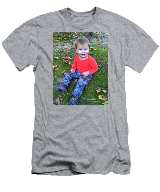 Men's T-Shirt (Slim Fit) - Enjoying The Fall