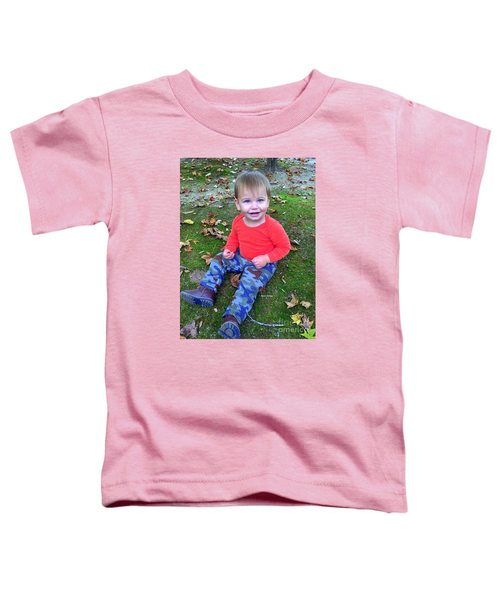 Toddler T-Shirt - Enjoying The Fall