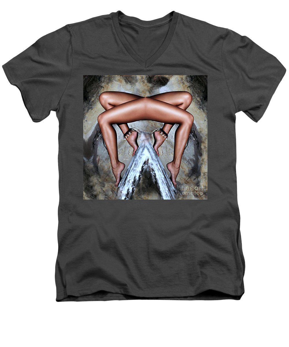 Men's V-Neck T-Shirt - Equilibrium