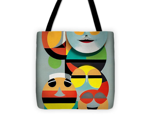 Faces of Harmony - Tote Bag