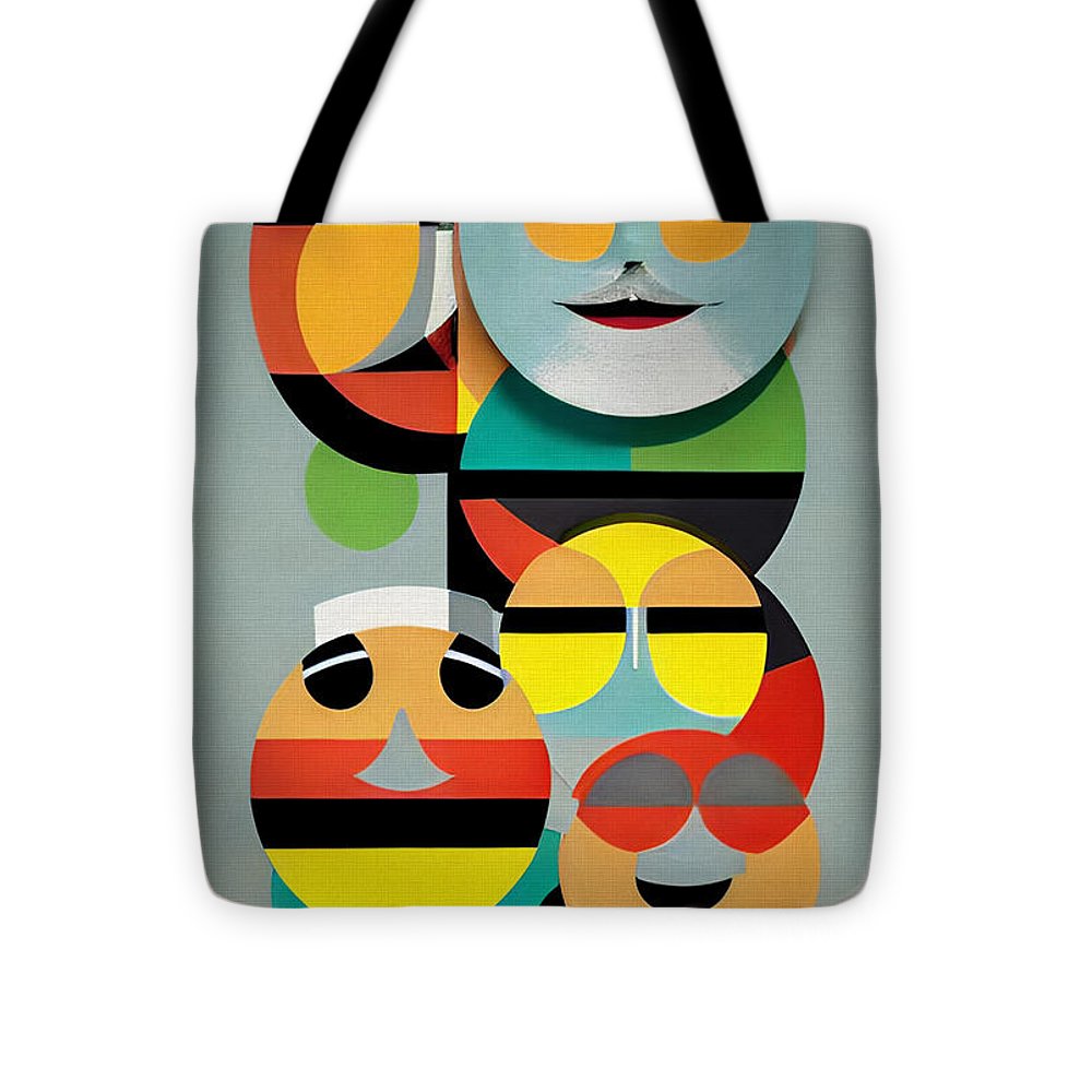 Faces of Harmony - Tote Bag