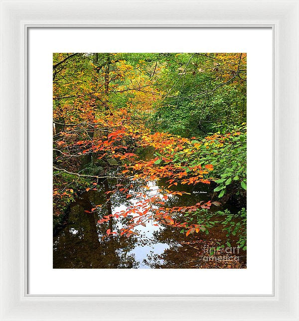 Framed Print - Fall Is In The Air