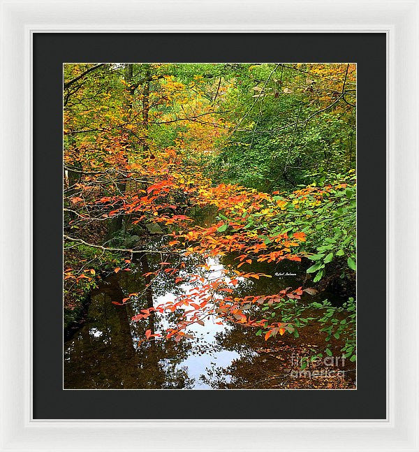 Framed Print - Fall Is In The Air