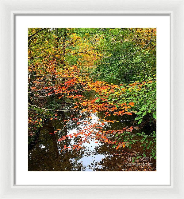 Framed Print - Fall Is In The Air