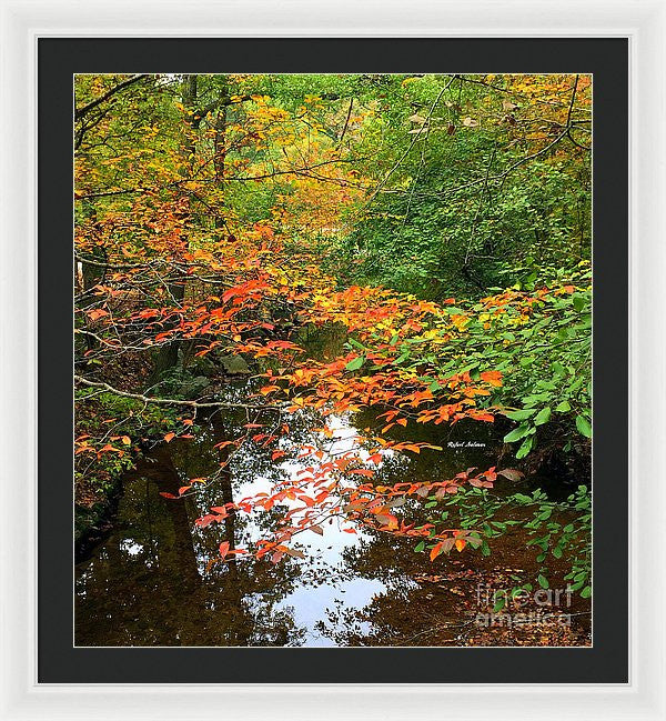 Framed Print - Fall Is In The Air