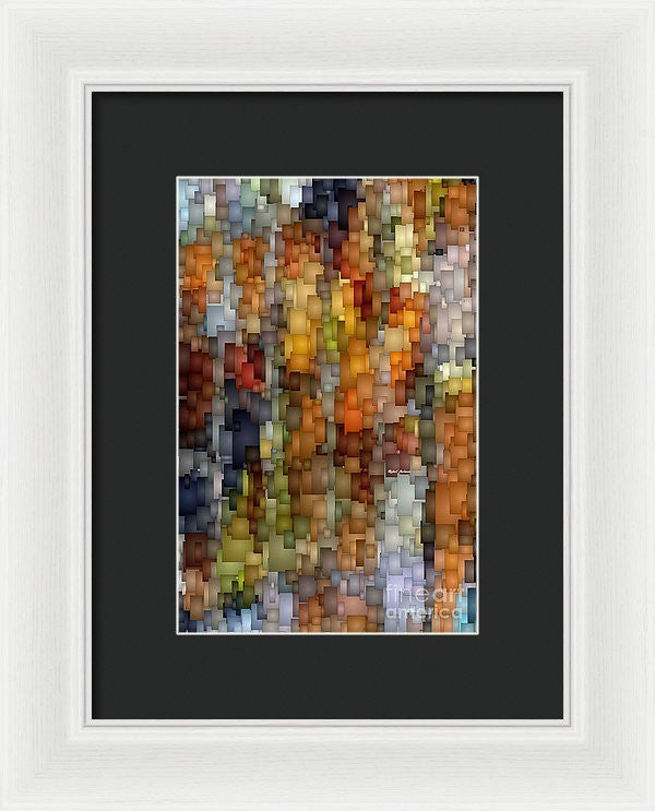 Framed Print - Fallen Leaves