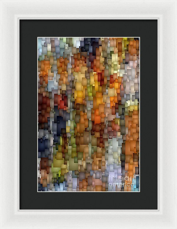 Framed Print - Fallen Leaves