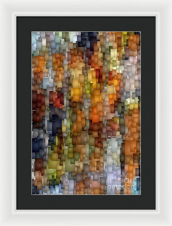 Framed Print - Fallen Leaves