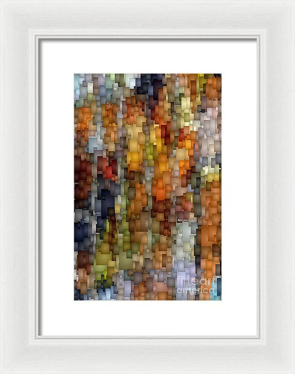 Framed Print - Fallen Leaves