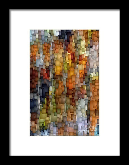 Framed Print - Fallen Leaves