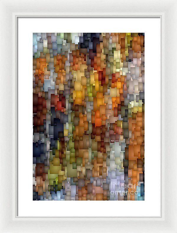 Framed Print - Fallen Leaves