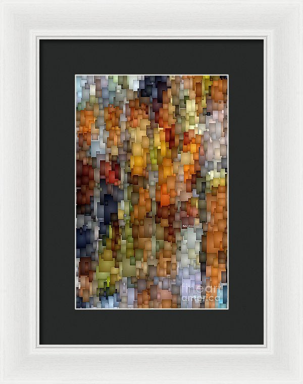 Framed Print - Fallen Leaves