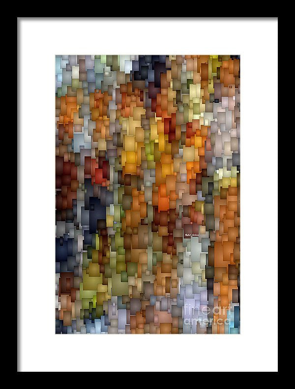 Framed Print - Fallen Leaves