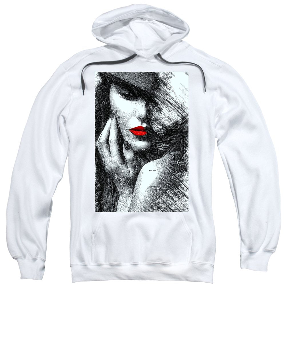 Fashion Flair In Black And White - Sweatshirt