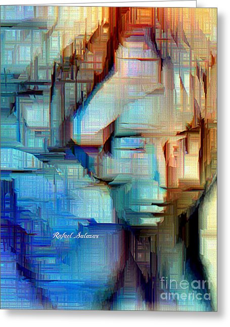 Feeling Blue - Greeting Card