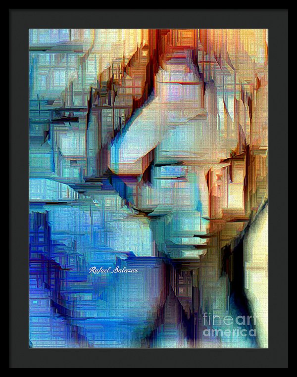 Feeling Blue - Framed Print