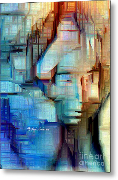 Feeling Blue - Metal Print