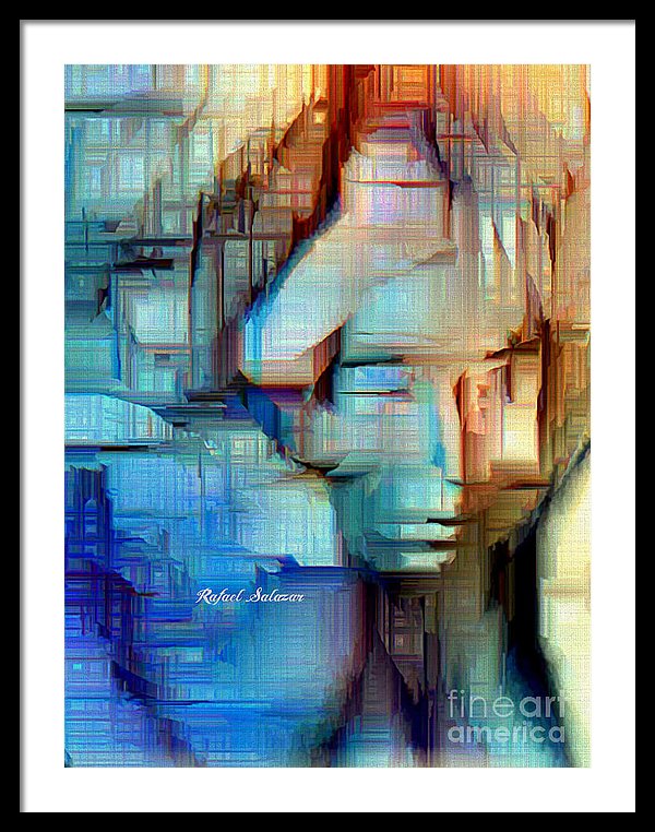 Feeling Blue - Framed Print